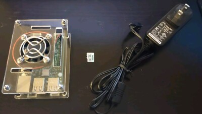 Raspberry Pi 3 Model B V1.2 - Includes Power Supply, 32GB SD Card and Fan Case