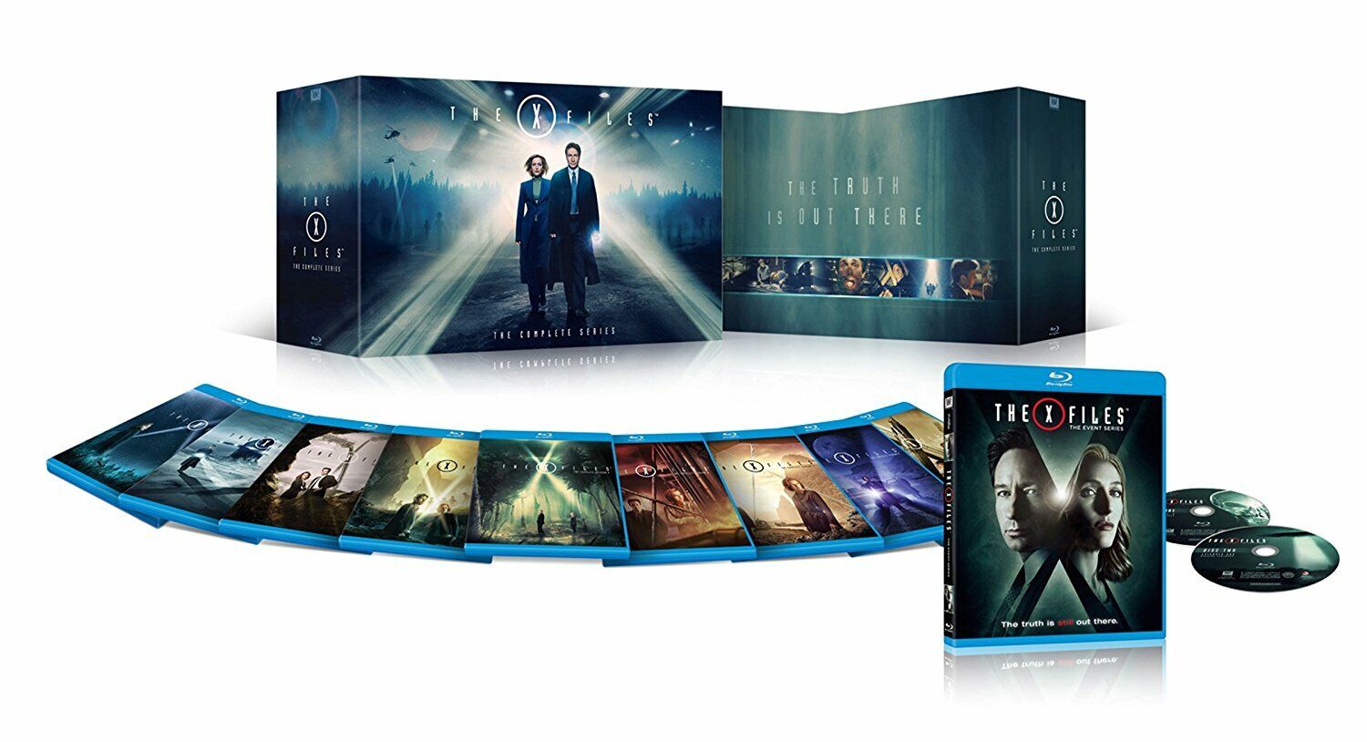 X-Files The Complete TV Seasons 1-9+10/Event Series(57-Blu-ray Set)NEW XFiles X-Files The Complete TV Seasons 1-9+10/Event Series(57-Blu-ray Set)NEW XFiles