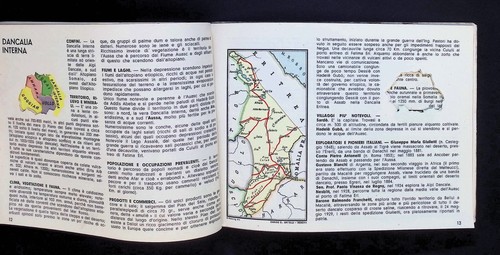 Le Regioni dell'Impero italiano d'Etiopia 1936 Colonie Atlante Somalia Eritrea - Picture 4 of 5