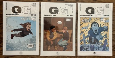 Generation Gone #2 4 5 Lot Image Comics 2017 Ales Kot Andre Araujo NM
