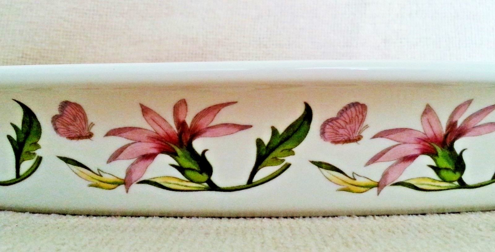 Portmeirion Botanic Garden Chrysanthemum Oval Au Gratin Dish