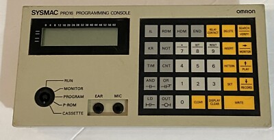 Omron SYSMAC Programming Console, 3G2A3-PRO16, Untested