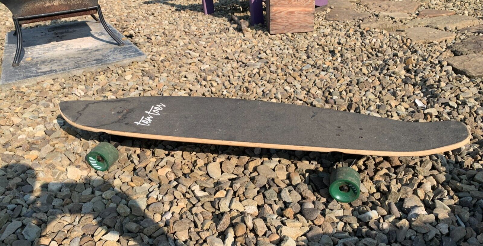 Long Board Skateboard Complete Cruiser Ten Toes Pipeline