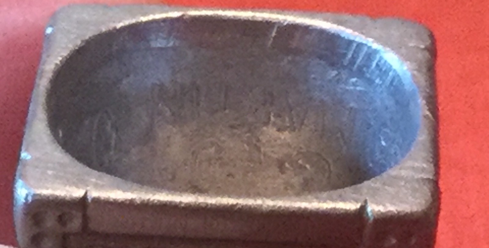 Thimble Treasure Chest Opening Lid Vintage