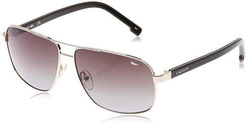 

[L162S-714] Мужские прямоугольные солнцезащитные очки Lacoste, Pilot