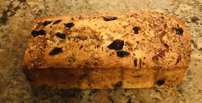 Cranberry Orange Toasted Walnut Pound Cake- Over 1 Lb- Fabulous Flavor!