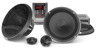 Audison Voce AV K6 6.5'' 165mm 2 Way Component Car Speaker System 250W Peak RMS
