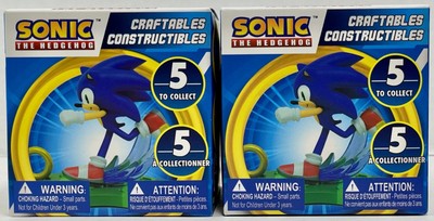 Sonic The Hedgehog Craftables 5 to Collect - New Sealed - Lot of 2 - Series 3