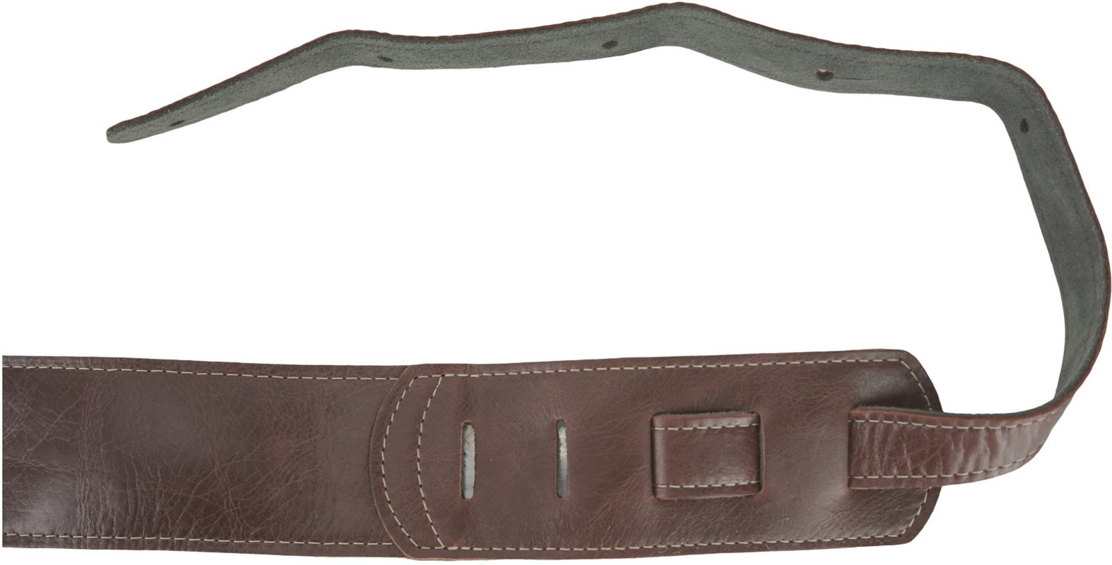 Franklin Jackson Hole Aged Leather Guitar Strap Oxblood 2.5