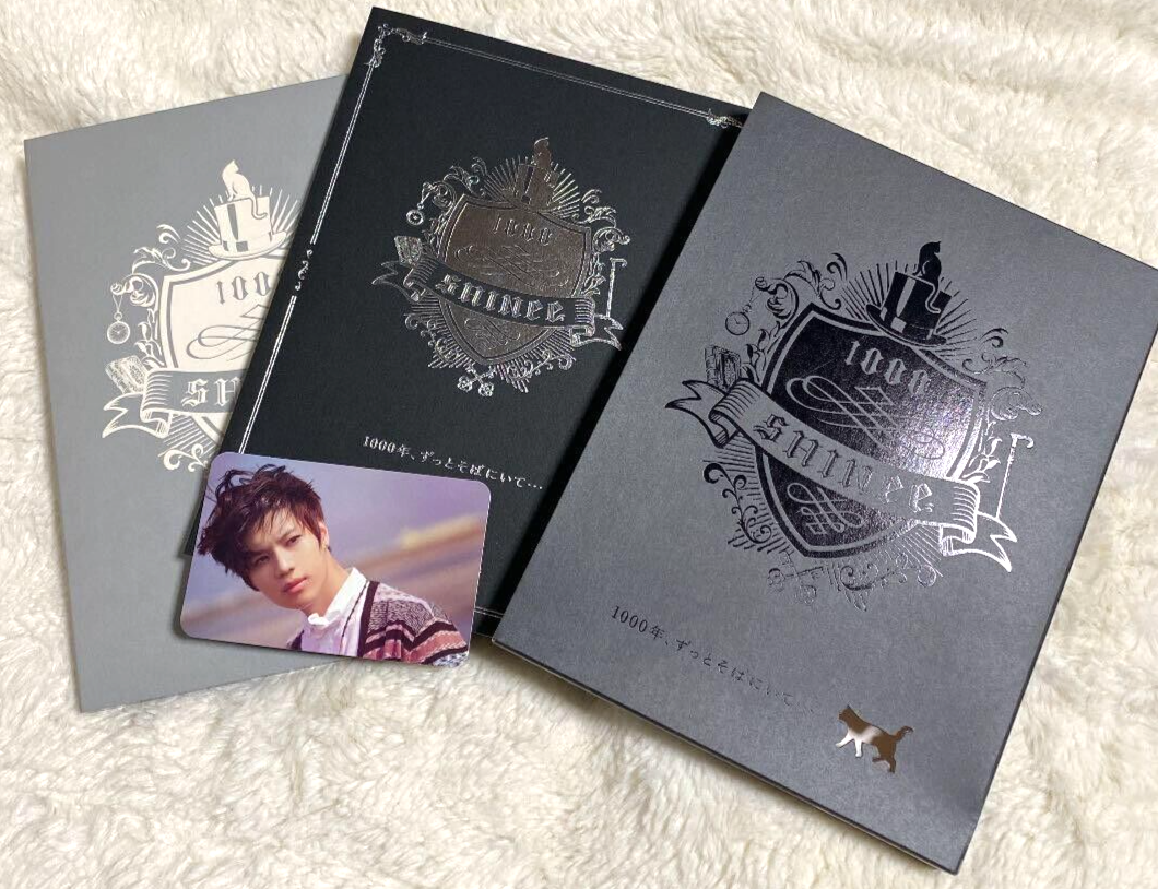 SHINee 1 and 1 テミントレカ付き❗️ SHINee TAEMIN 1 and 1 1and1 Official Photocard PC Set of 2