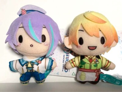 Project Sekai Sanrio Fuwapuchi Mascot Plush Wonderlands Showtime Rui Tsukasa Set