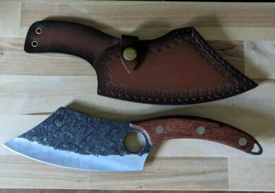 NORTHERN KNIFE Loki Series Viking Chef Knife With  Leather Sheaths 6.7 Inches 