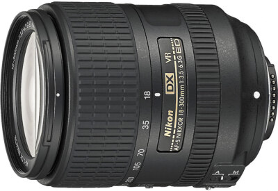 Nikon AF-S DX 18-300mm f/3.5-6.3G ED VR - uses 67mm Filter