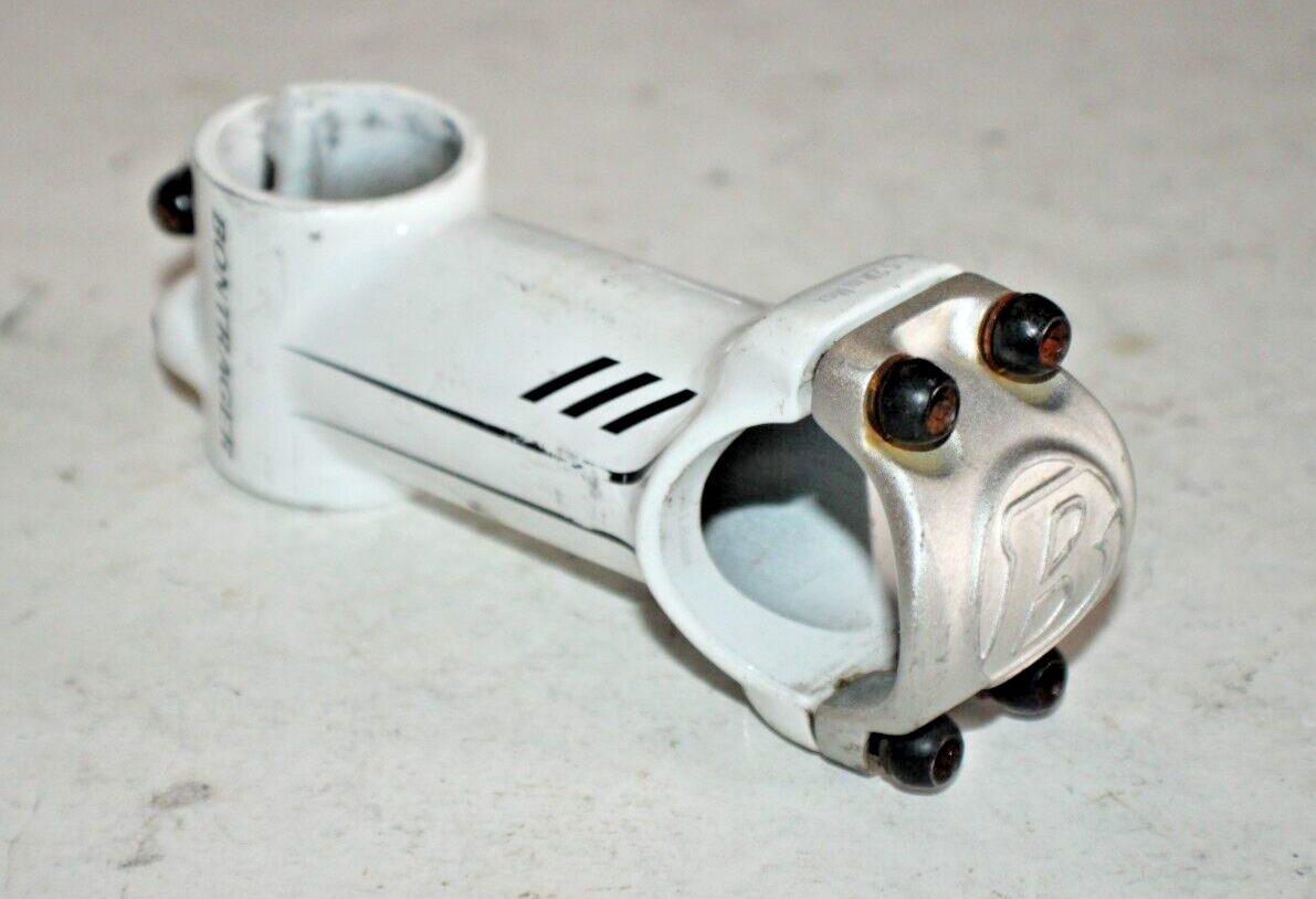 Trek Bontrager RL 11/8" Threadless Stem White 90mm 7º Rise 31.8mm USA Shipper :)