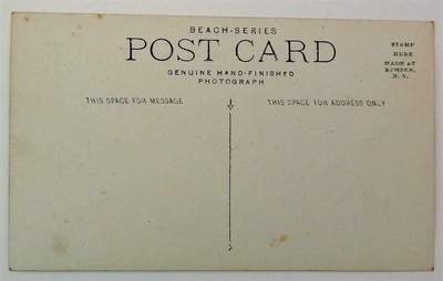 Antique Real Photo Postcard Pine Camp African American Black Infantry Inspection