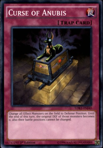 2016 Yu-Gi-Oh Legendary Decks II #LDK2ENJ40 Curse of Anubis C | eBay