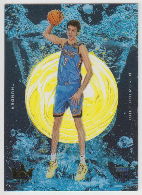 2022-23 Panini Court Kings Thunder Chet Holmgren Acetate #19