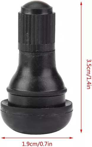 Valve Stem TR413 TR412 25pcs -1000Pcs Tire Rubber Short Snap-In Car Auto Tractor