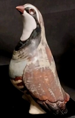 Lladró Figurine #2088 Small Partridge in Gres Finish Absolutely Perfect!!!
