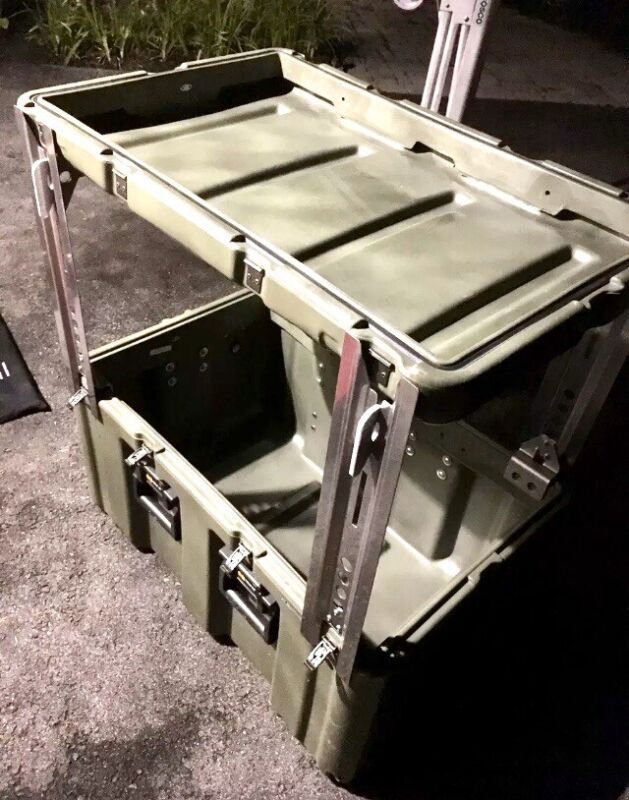 LEGS Set For HARDIGG/PELICAN Cases. Turn Your Shipping Case Into A Table!