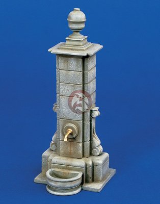 Verlinden 1/35 European Village Marketplace Water Pump Stone Fountain 1036