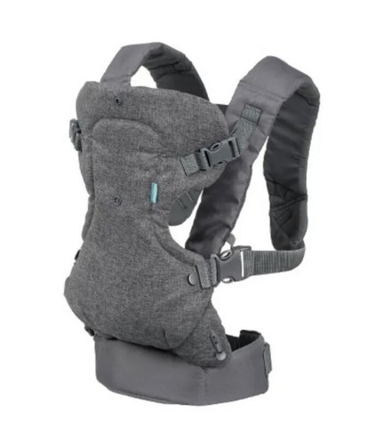 Infantino Flip 4 in 1 Baby Carrier Gray - Sling Front Facing