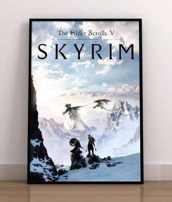 The Elder Scrolls Skyrim Poster | Wall Art | Wall Prints