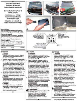 Reese POD Trailer Brake Control for 03-14 Toyota Tundra w/ Plug Play Wiring New