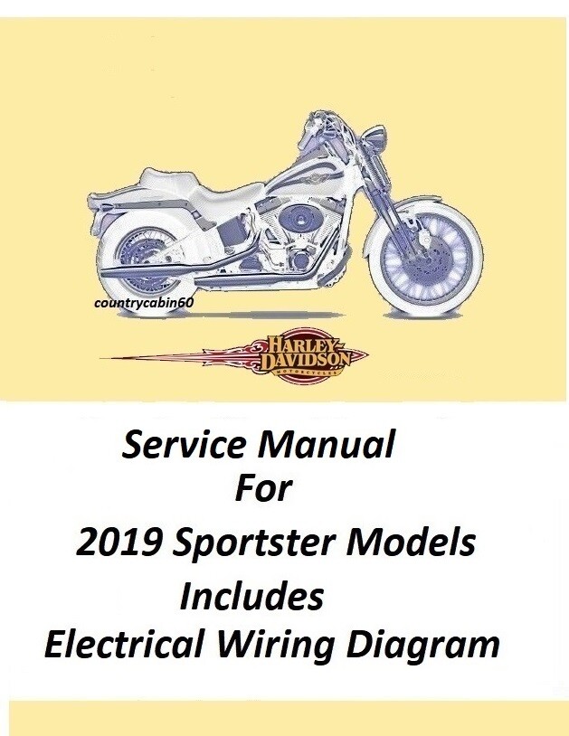 【値下げ】2019 スポーツスターモデル サービスマニュアル 2019 Harley Davidson Sportster Models Service Manuals | eBay