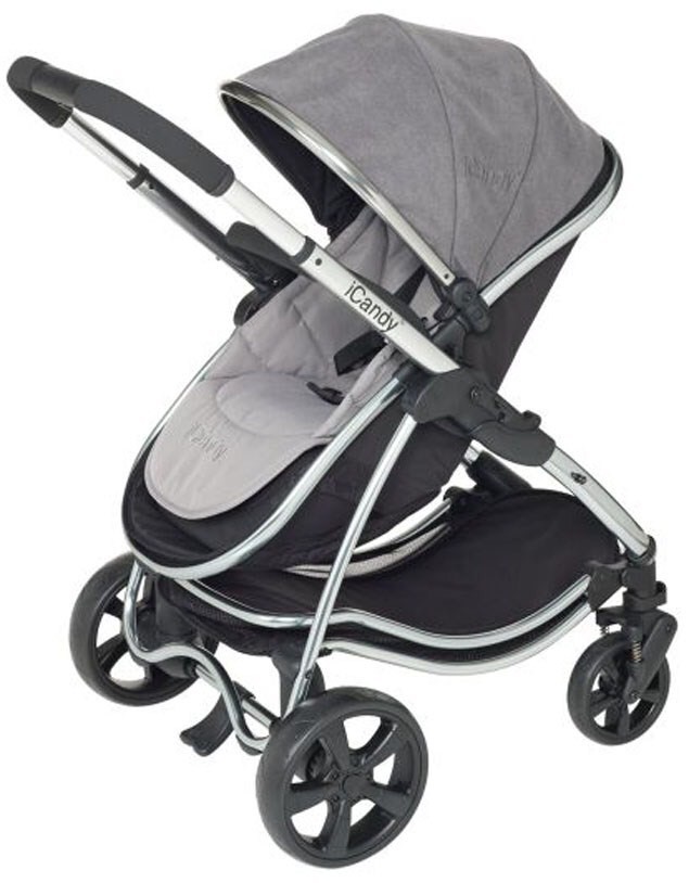 Icandy I candy strawberry earl grey and black Assam full travel system