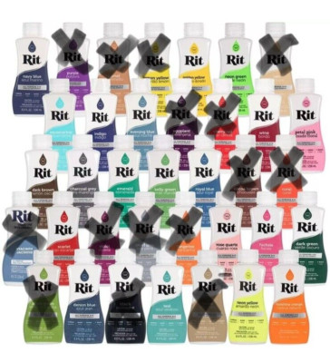 Rit All-Purpose Liquid Tie Dye 8 Oz *Pick A Color*