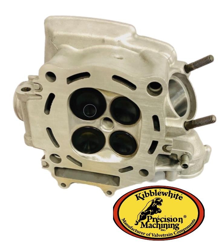 04 05 TRX450R Ported Polished +1 Head Porting Assembled Kibblewhite 1mm Valves