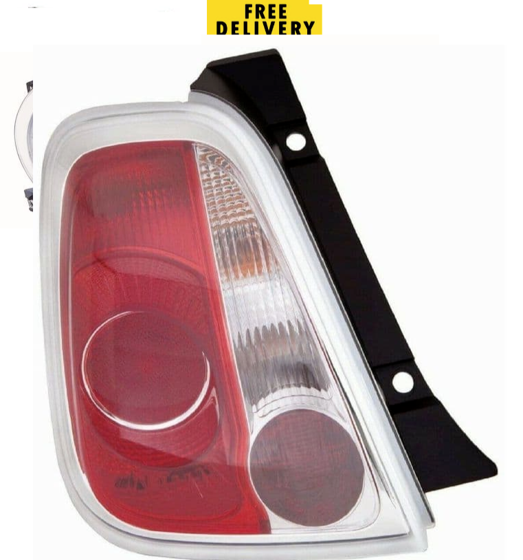 Rear Light Back Lamp Passenger Side Left Side N/S   Fiat 500 2007-2015