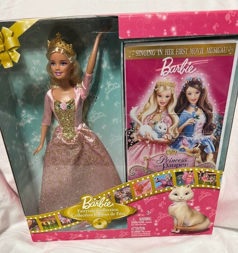 barbie fairytale doll and