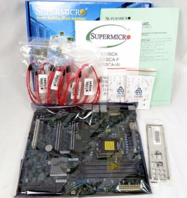 SuperMicro MBD-X11SCA-O DDR4 Computer Motherboard Sealed NIB New