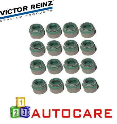 16x Victor Reinz Valve seals 7mm For Audi 80 A6 Seat Toledo VW Golf 1.8 2.0