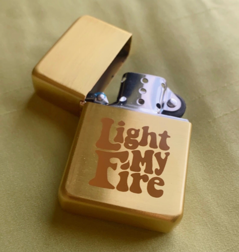 Зажигалка Light My Fire Золотая 1,5 унции