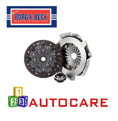 BORG & BECK 3 Part Clutch Kit for Renault Cilo Twingo Dacia Logan 1.2 1.4