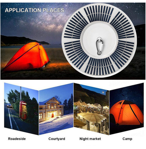 128LED Solar Powered Flag Pole Light Auto Active Super Bright Outdoor Waterproof