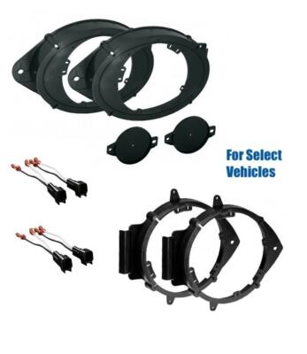 Door Speaker Install Kit Combo for some 2014-2019 Chevrolet Silverado Tahoe etc