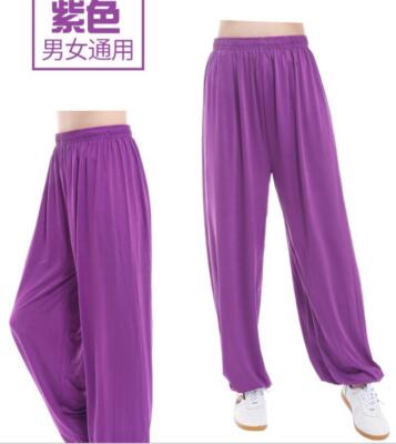 New Summer Unisex modal Chinese Kung Fu Pants Martial Art Tai Chi Trousers gift