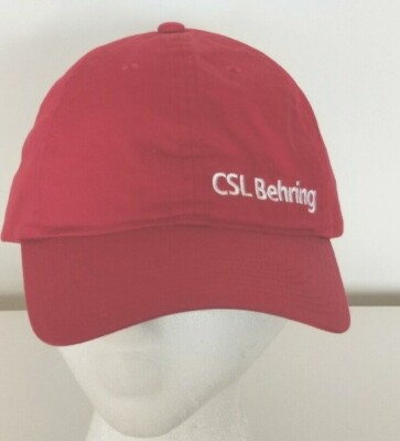 New Nike Golf Embroidered CSL BEHRING Adjustable unisex Dri-fit Ballcap Hat