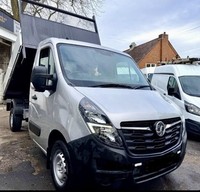 VAUXHALL MOVANO NEW TIPPER 10FT 6 BODY 2.3 CDTi 3500 77,669 Miles 2020