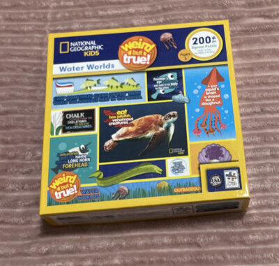 The Jigsaw Puzzle Factory National Geographic Kids 200pc Water Worlds