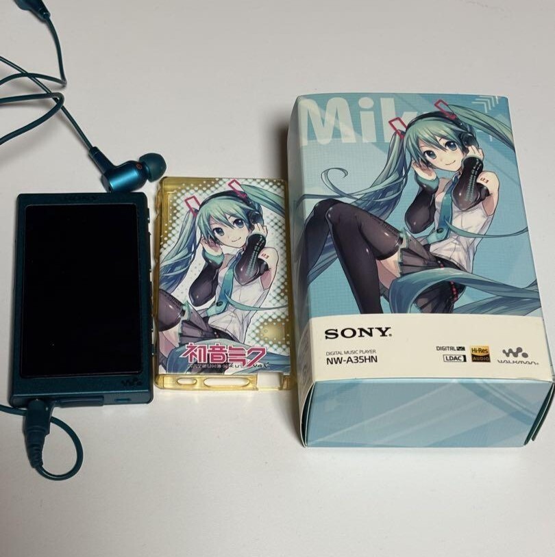 K3 未開封 激レア BLACK SYMPHONY～nWo JAPAN Sony NW-ZX300 Black Hi-Res Walkman 64GB Digital Music Player