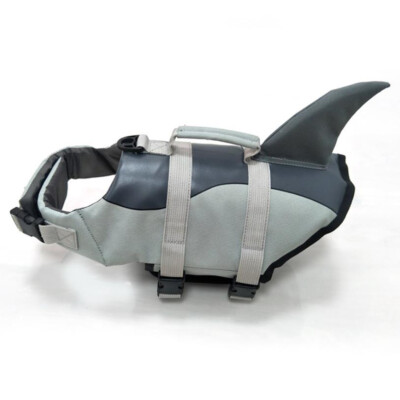 Durable Pet Dog Life Jacket Swimming Safety Vest w/ Pull Handle Puppy Lifesaver