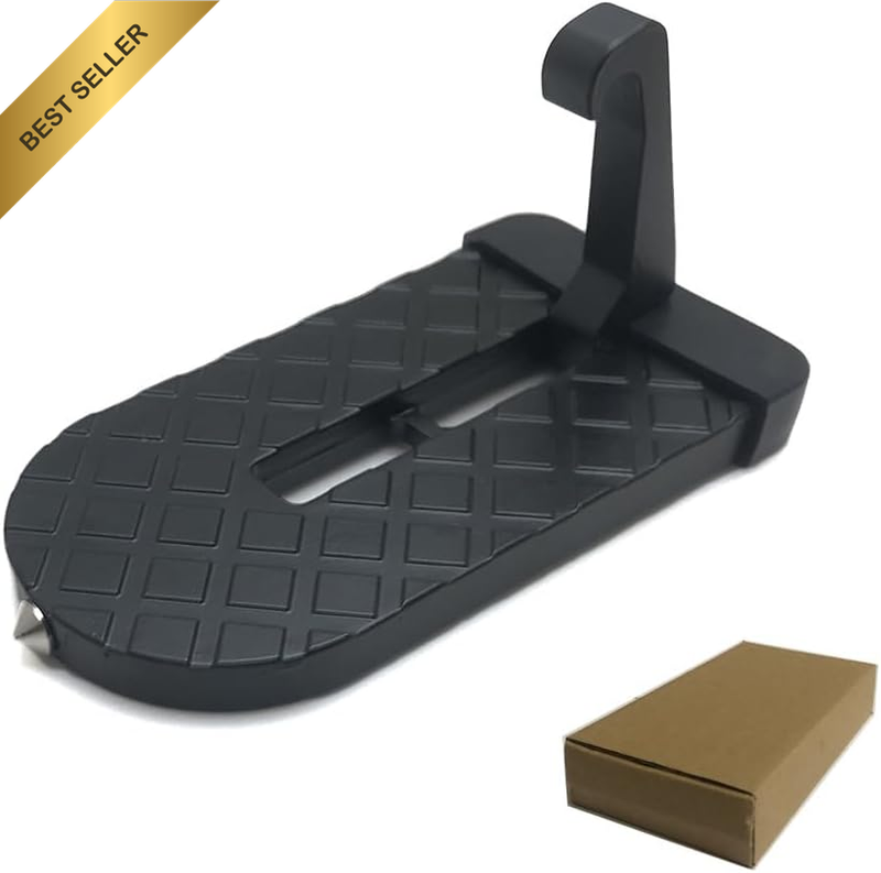 Car Doorstep Foot Folding Pedal,Aluminum Alloy Car Step,Universal Fit Car Roof A