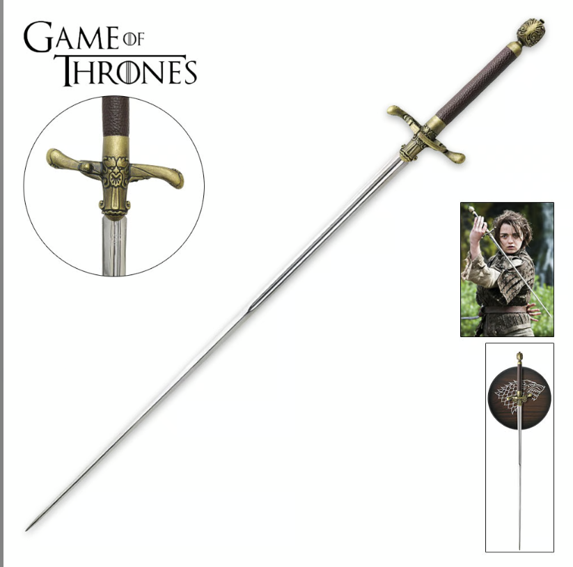 Needle Sword Of Arya Stark Game Of Thrones Replica Sword Handmade Sword