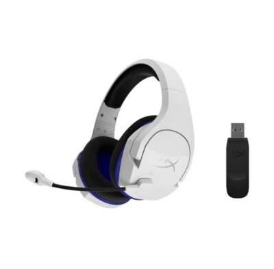 HyperX Cloud Stinger Core Wireless White Gaming Headset for PS4, PS5, PC