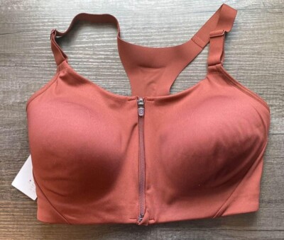 All in motion - women s sport bra - 34DD - brand new with tags - rusty color
